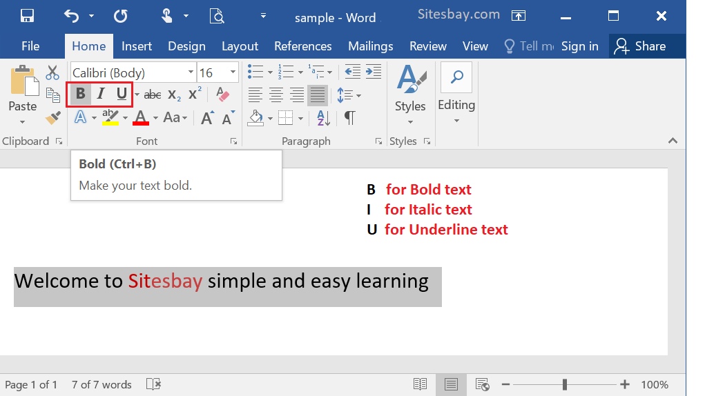 How to Make a Specific Word Bold in Excel